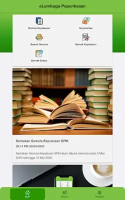 e-Lembaga Peperiksaan android App screenshot 14