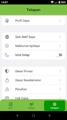 e-Lembaga Peperiksaan android App screenshot 16