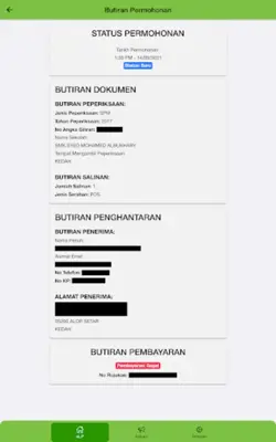 e-Lembaga Peperiksaan android App screenshot 2