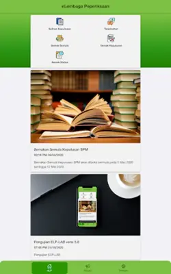 e-Lembaga Peperiksaan android App screenshot 6